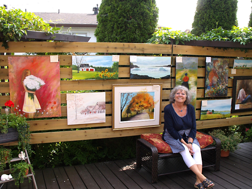 Exposition Champêtre par Arlette Paradis