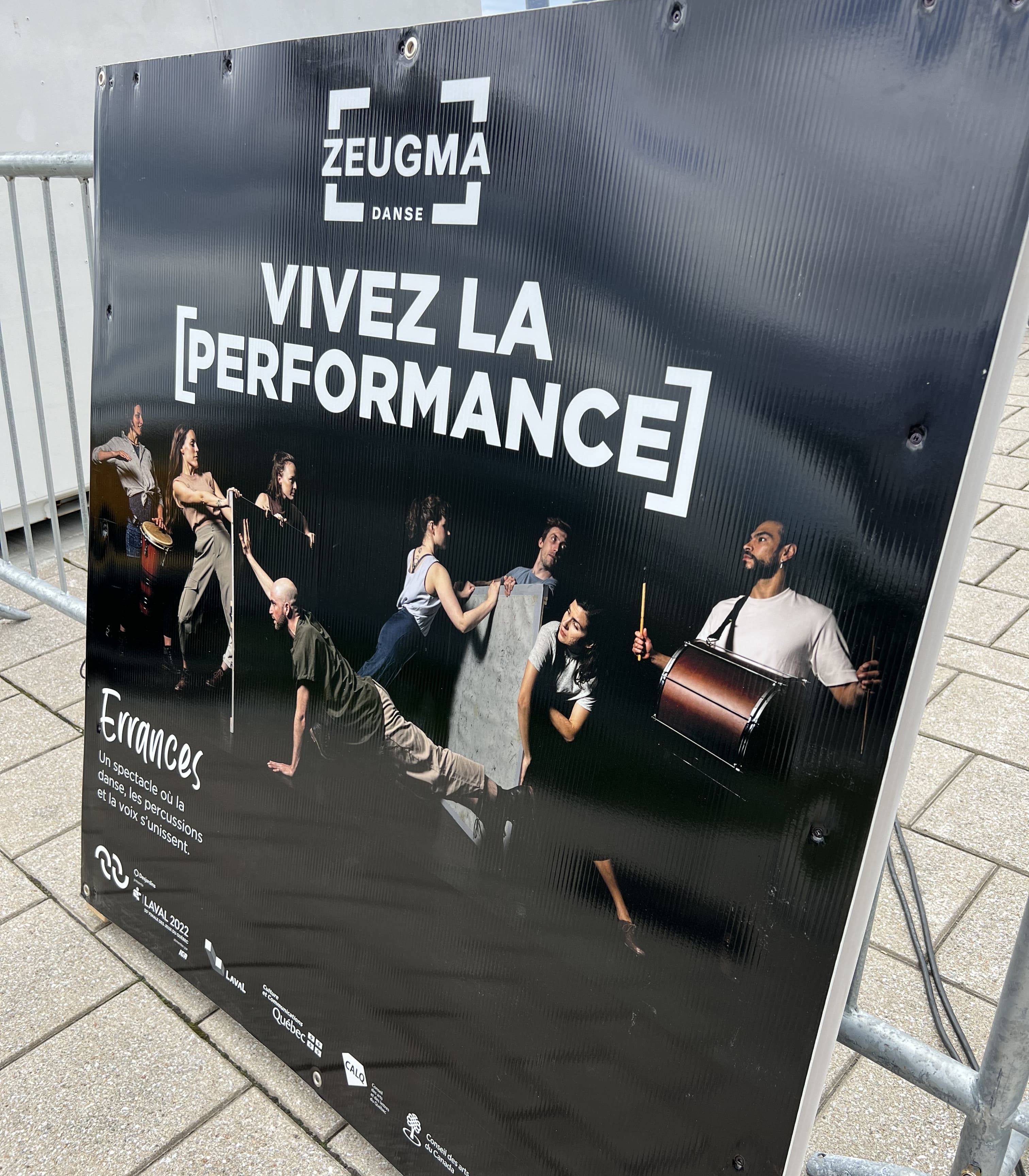 Le quai Paquet danse avec Zeugma Danse