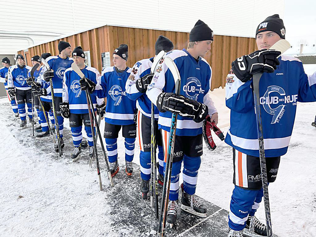 Doublé de hockey à Saint-Agapit