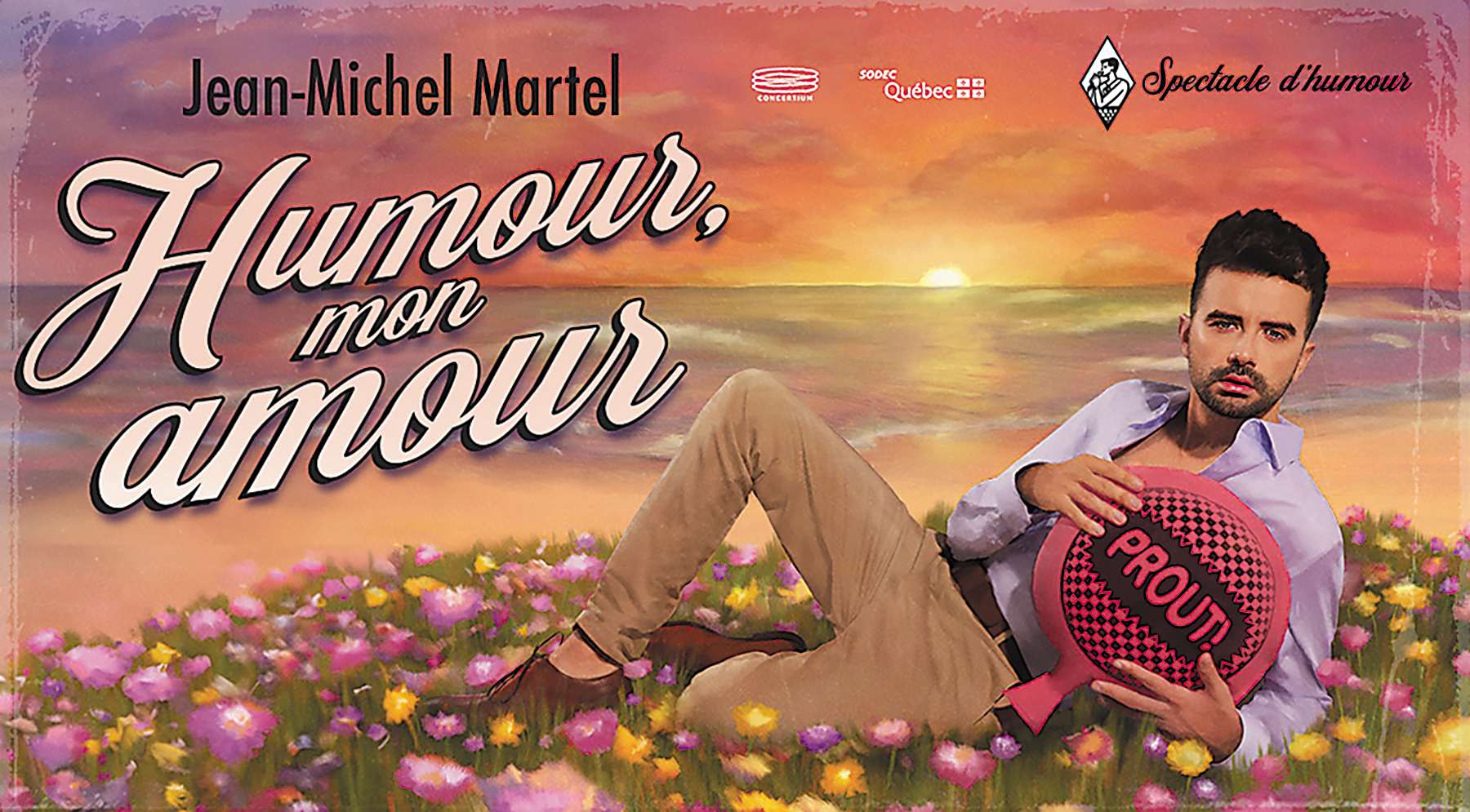 Premier spectacle solo pour Jean-Michel Martel